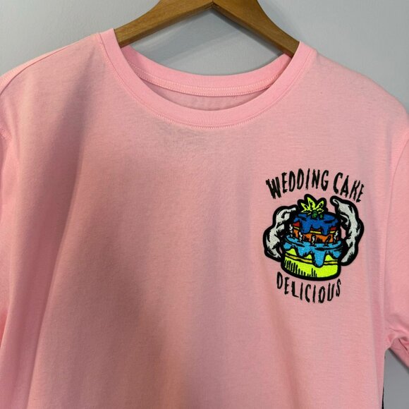 Wedding Cake Men’s Smoke Cake Graphic T-Shirt XL - Picture 2 of 7